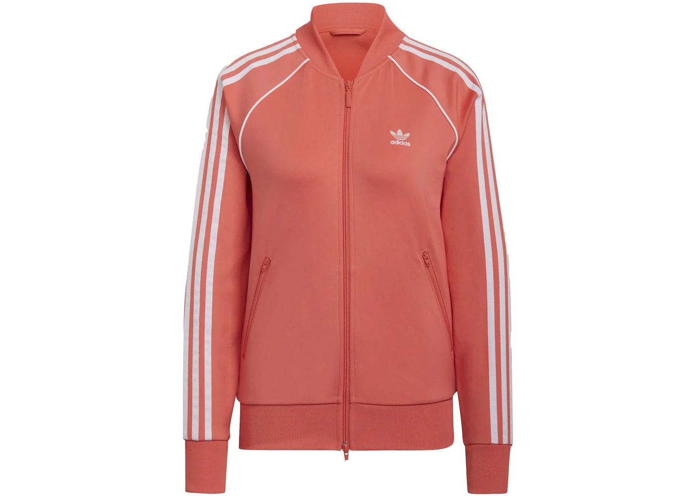 adidas Women's Primeblue SST Track Jacket Semi Turbo
