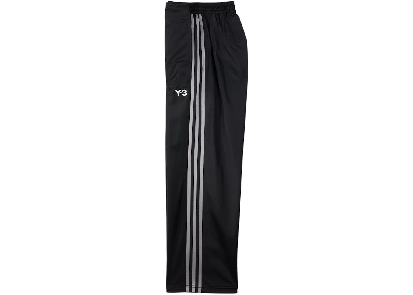 adidas Women's Y-3 Firebird Wide-Leg Track Pant Black/Cream White