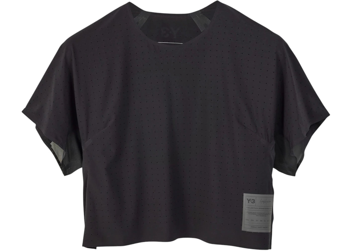 adidas Women's Y-3 Short Sleeve Tee Black