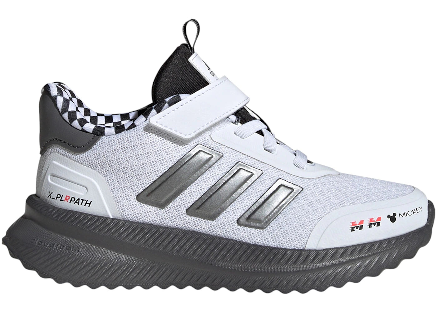 adidas X_PLRPATH Disney Mickey Mouse Cloud White Iron Metallic Grey Five (PS)