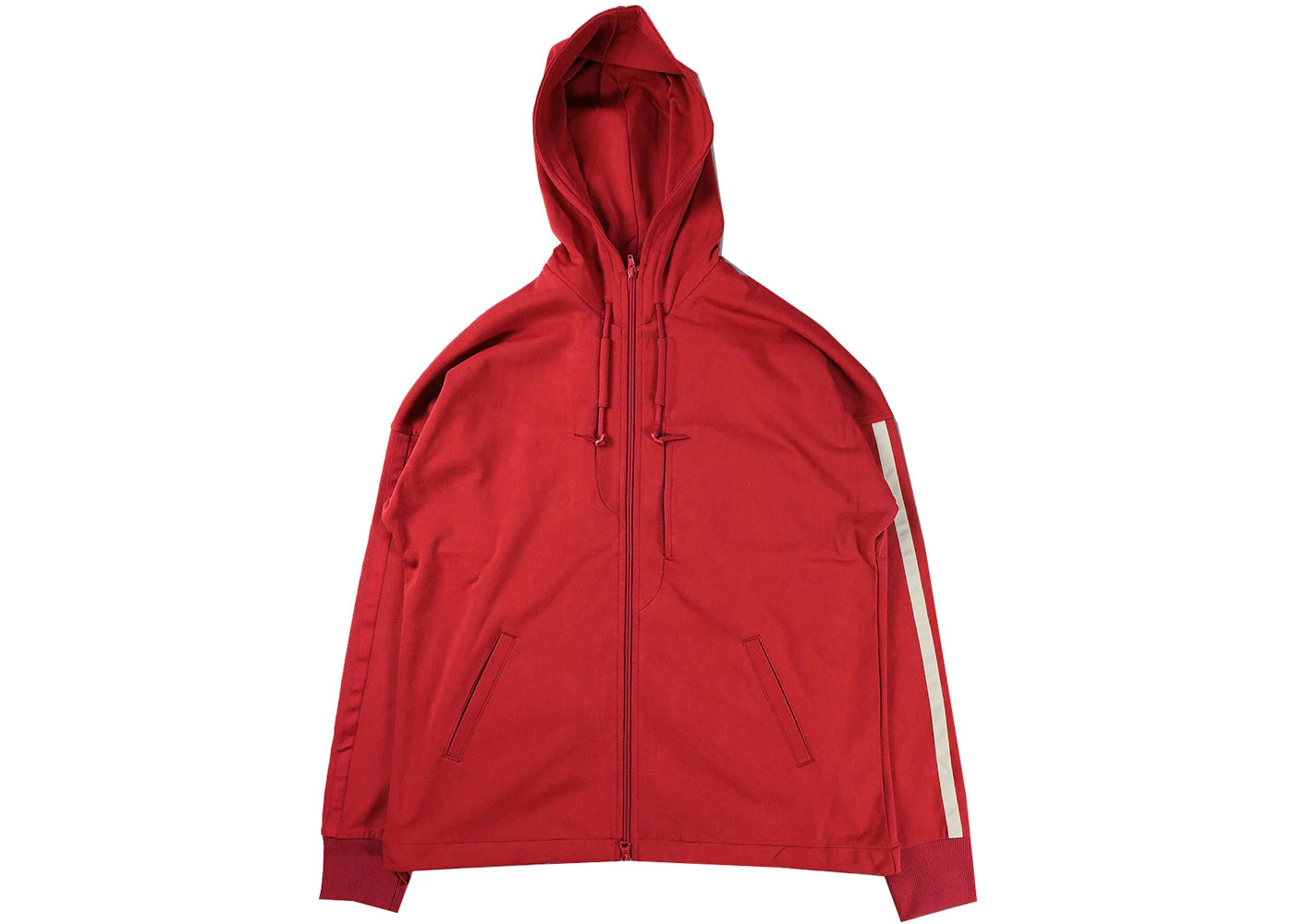 adidas Y-3 3 Stripes Hoodie Red/Chili Pepper