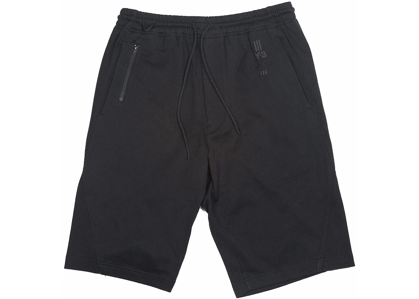 adidas Y-3 3 Stripes Track Shorts Black