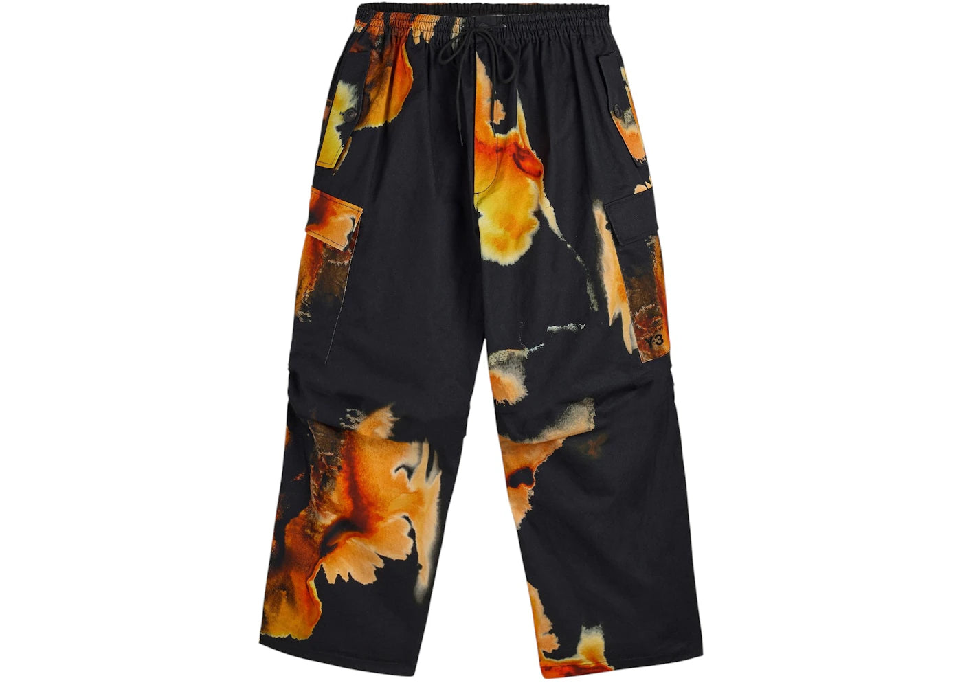 adidas Y-3 Aop UT Twill Cargo Pants Black