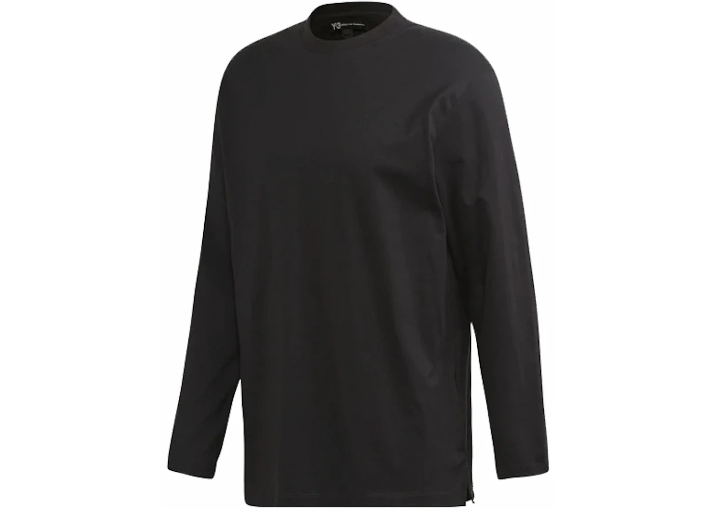 adidas Y-3 Classic Chest Logo Long Sleeve Tee Black