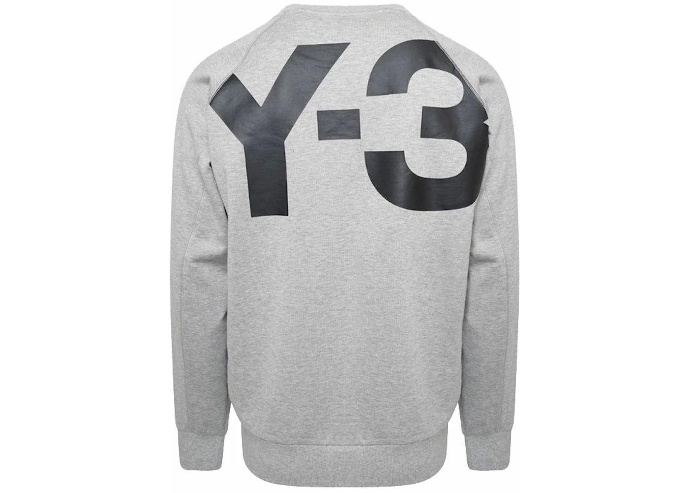 adidas Y-3 Classic Crew Logo Back Sweater Gray/Heather Gray