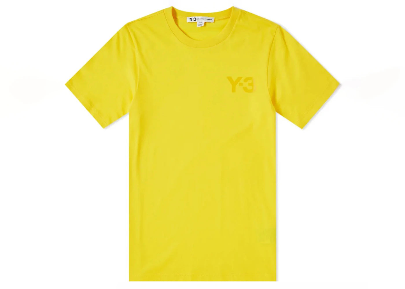 adidas Y-3 Classic LF Short Sleeve Tee Yellow