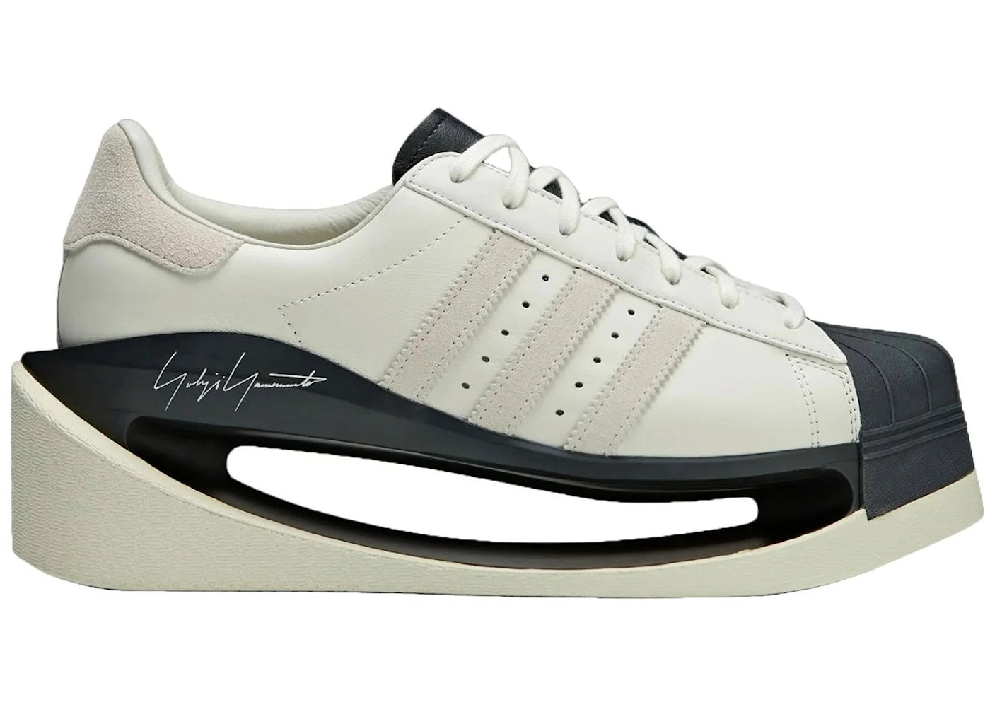 adidas Y-3 Gendo Superstar Off White Alumina Black
