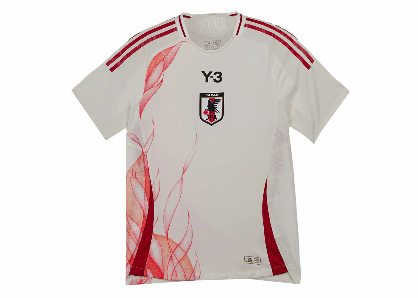 adidas Y-3 Japan Away Authentic Jersey Core White