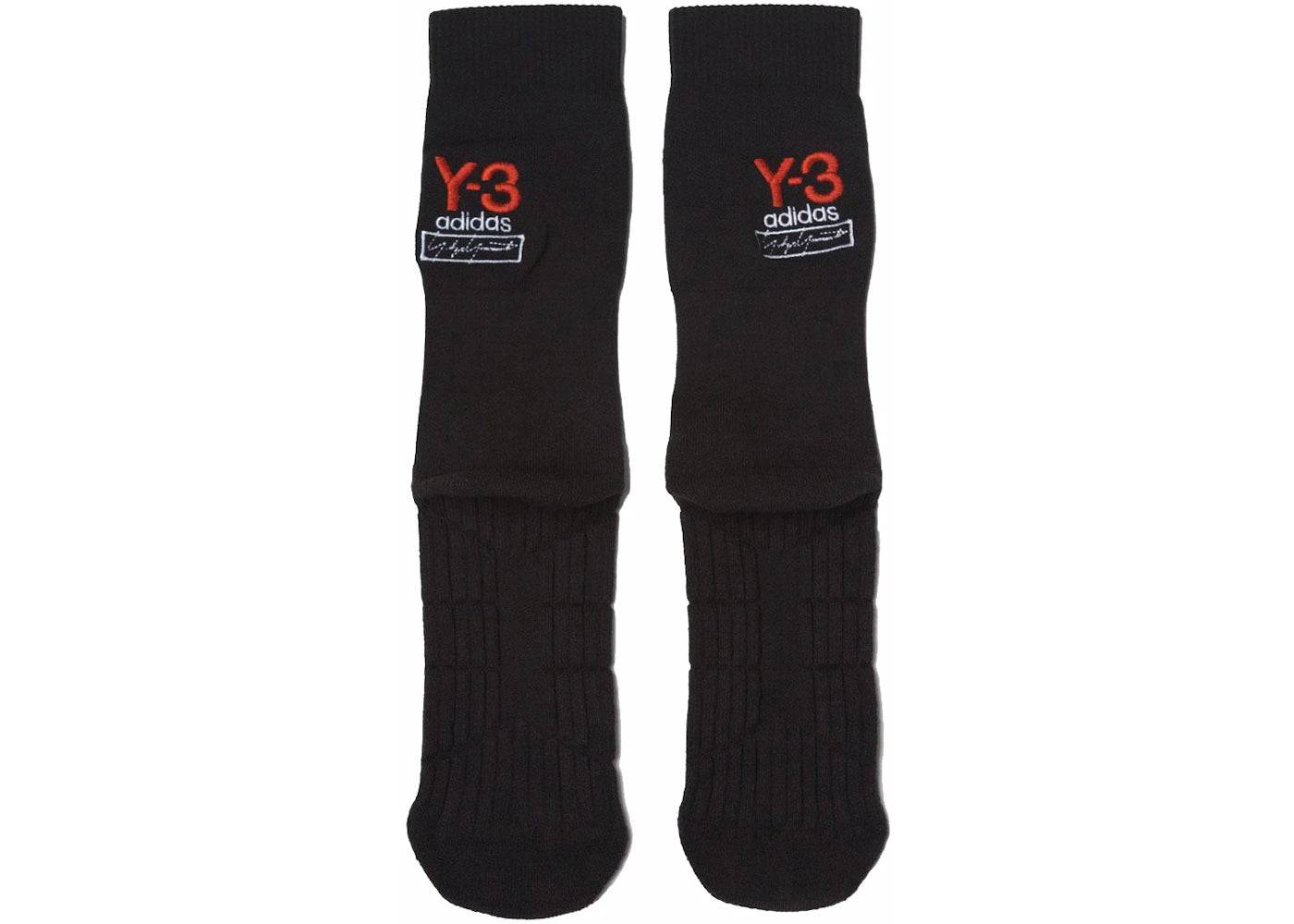 adidas Y-3 Logo Socks Black