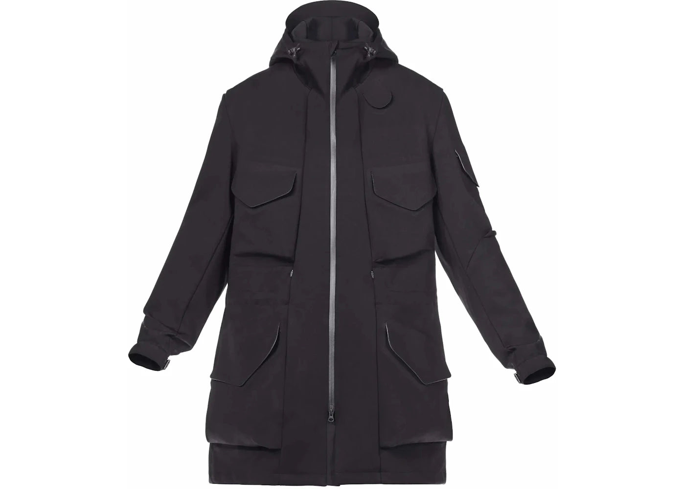 adidas Y-3 Lux Future Sport Parka Jacket Black