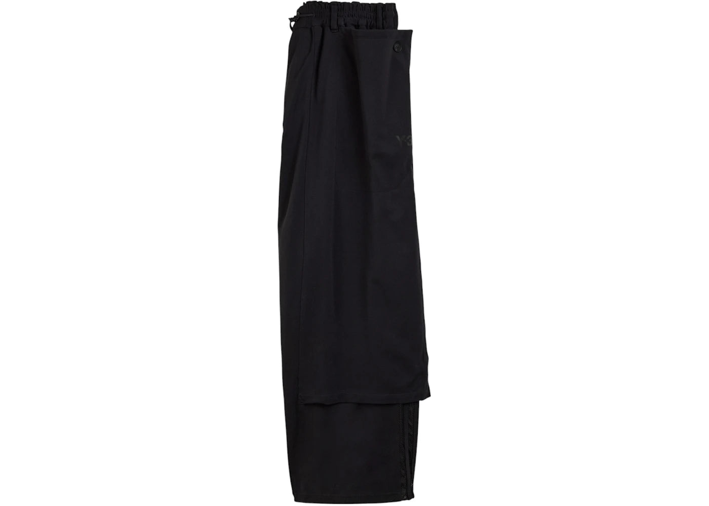 adidas Y-3 Mesh Stripes Track Pants Black