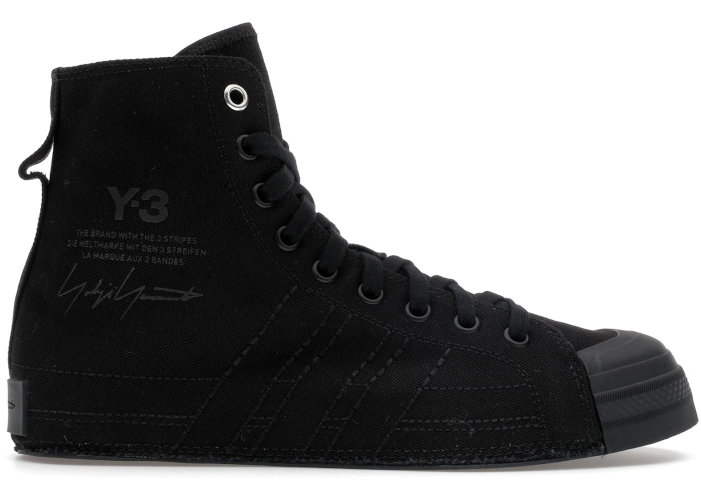 adidas Y-3 Nizza Hi Black