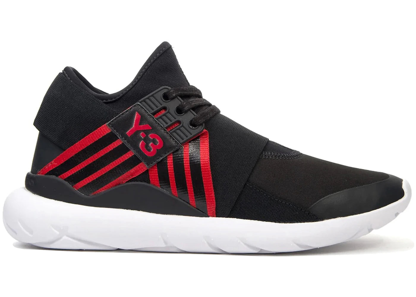 adidas Y-3 Qasa Elle Lace Core Black Scarlet (Women's)