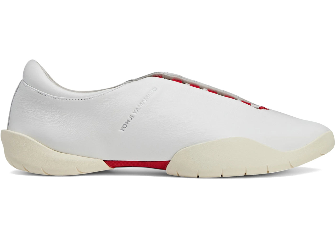 adidas Y-3 Regu Mary Jane Core White Cream White Better Scarlet