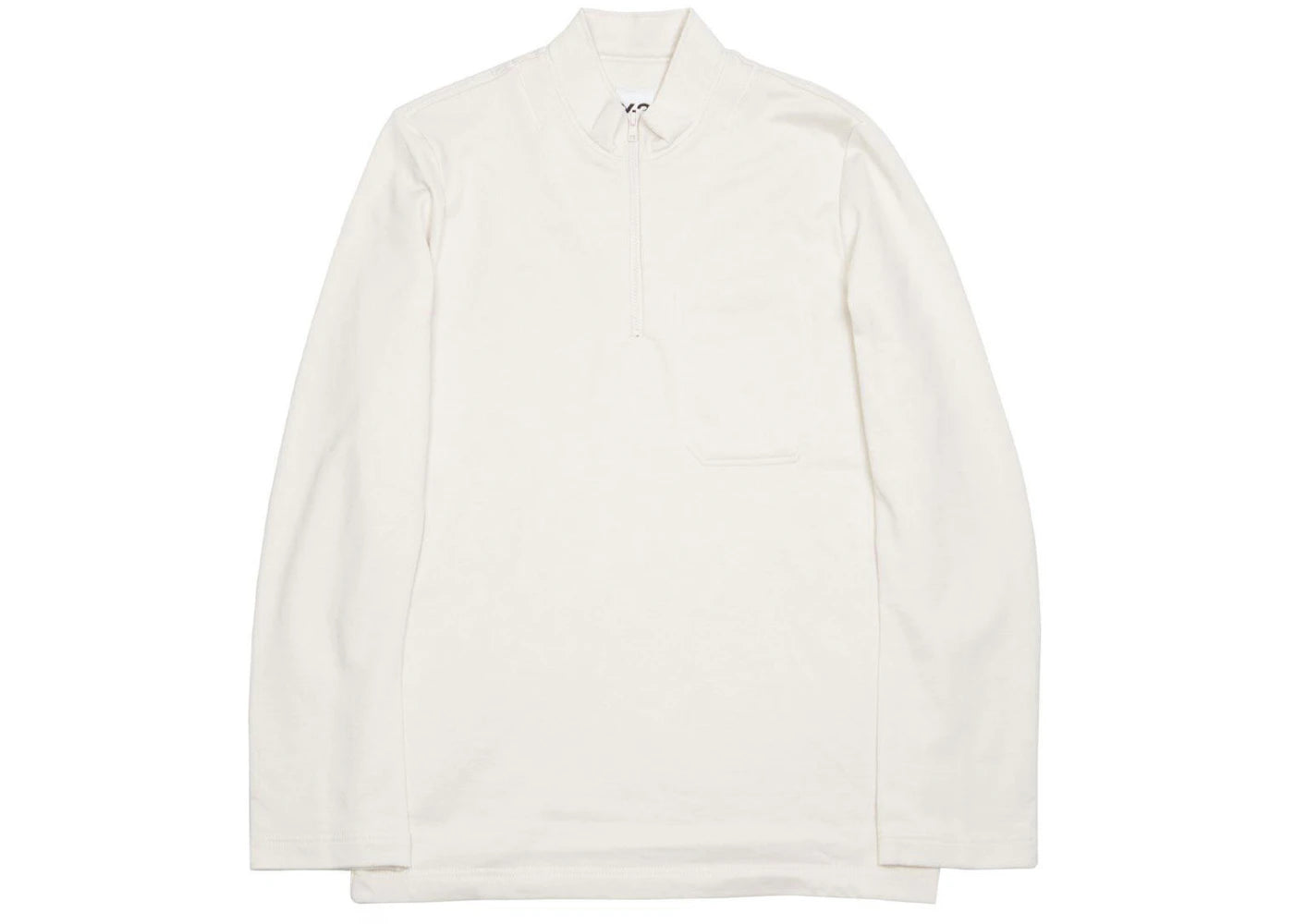 adidas Y-3 Sashiko Half-Zip Sweater Beige