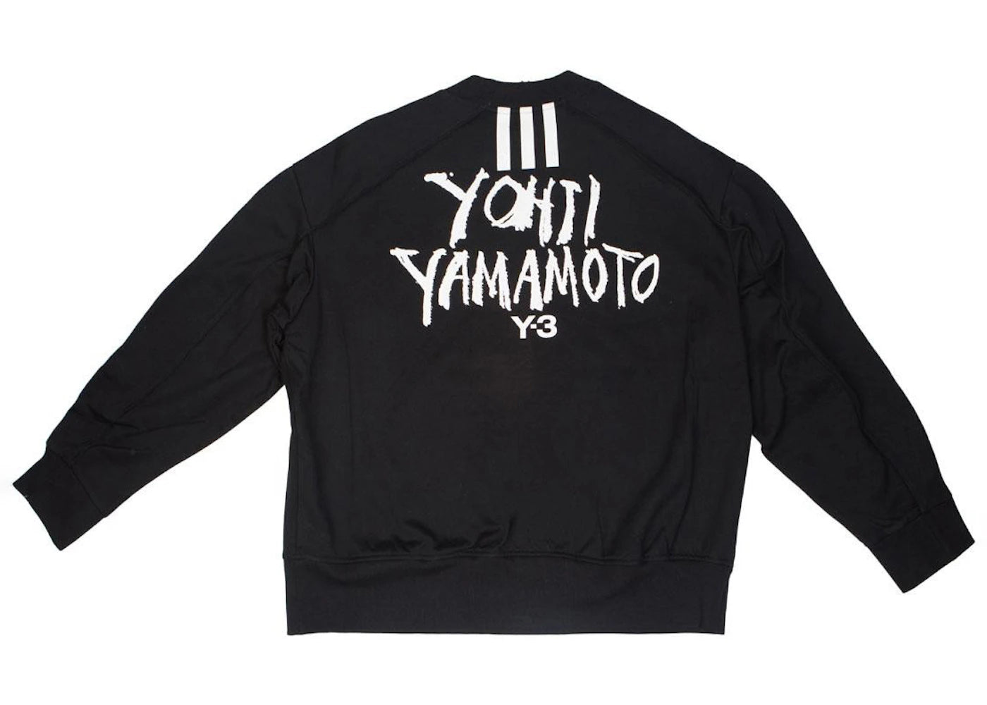adidas Y-3 Signature Graphic Crew Sweater Black