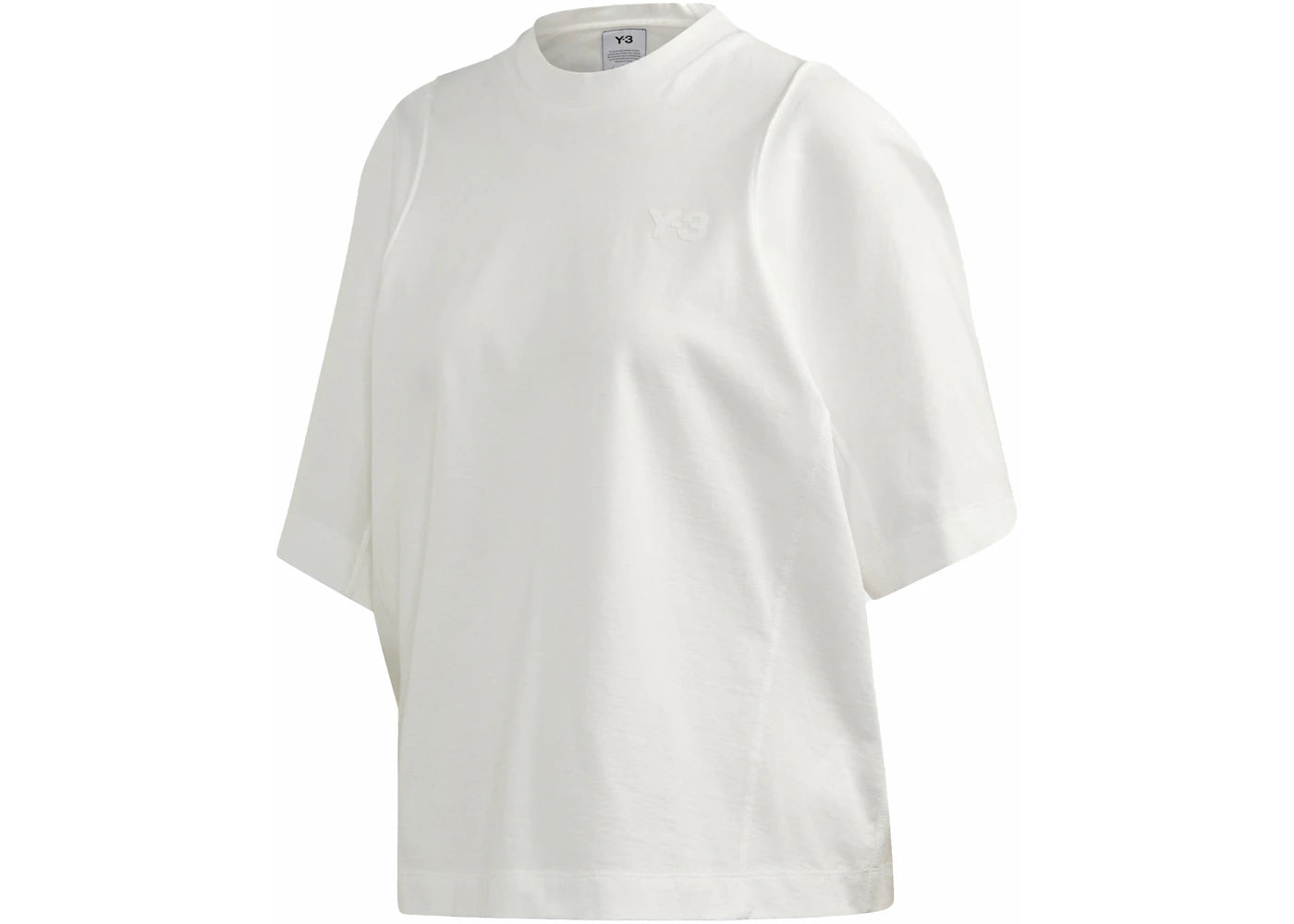 adidas Y-3 Women Classic Tailored Tee White/Core White
