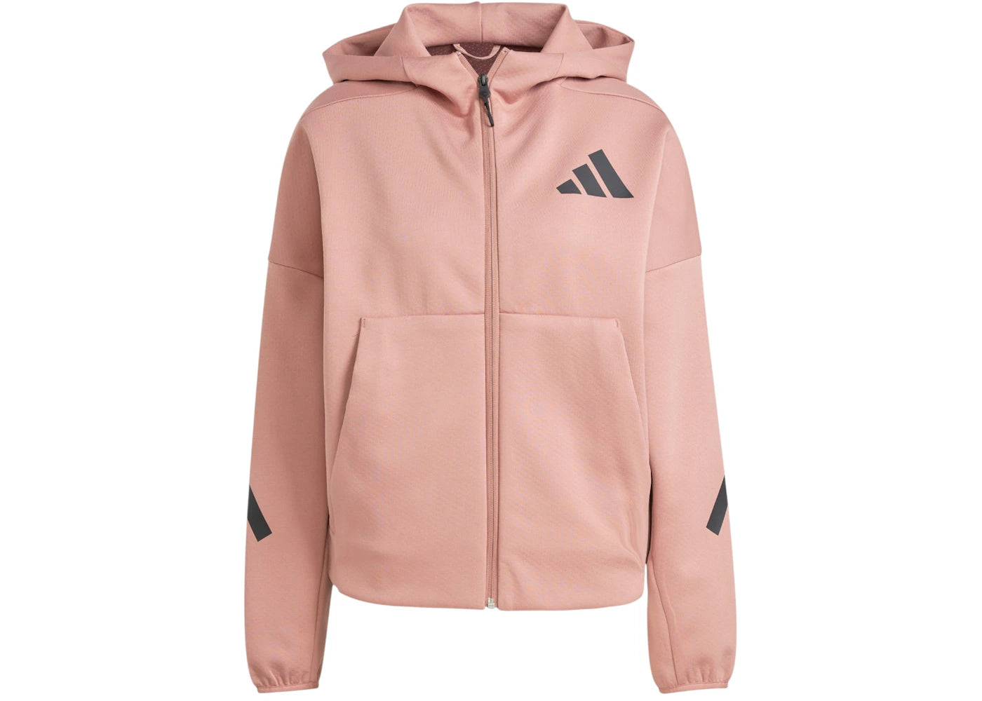 adidas Z.N.E. Full-Zip Hoodie Warm Clay