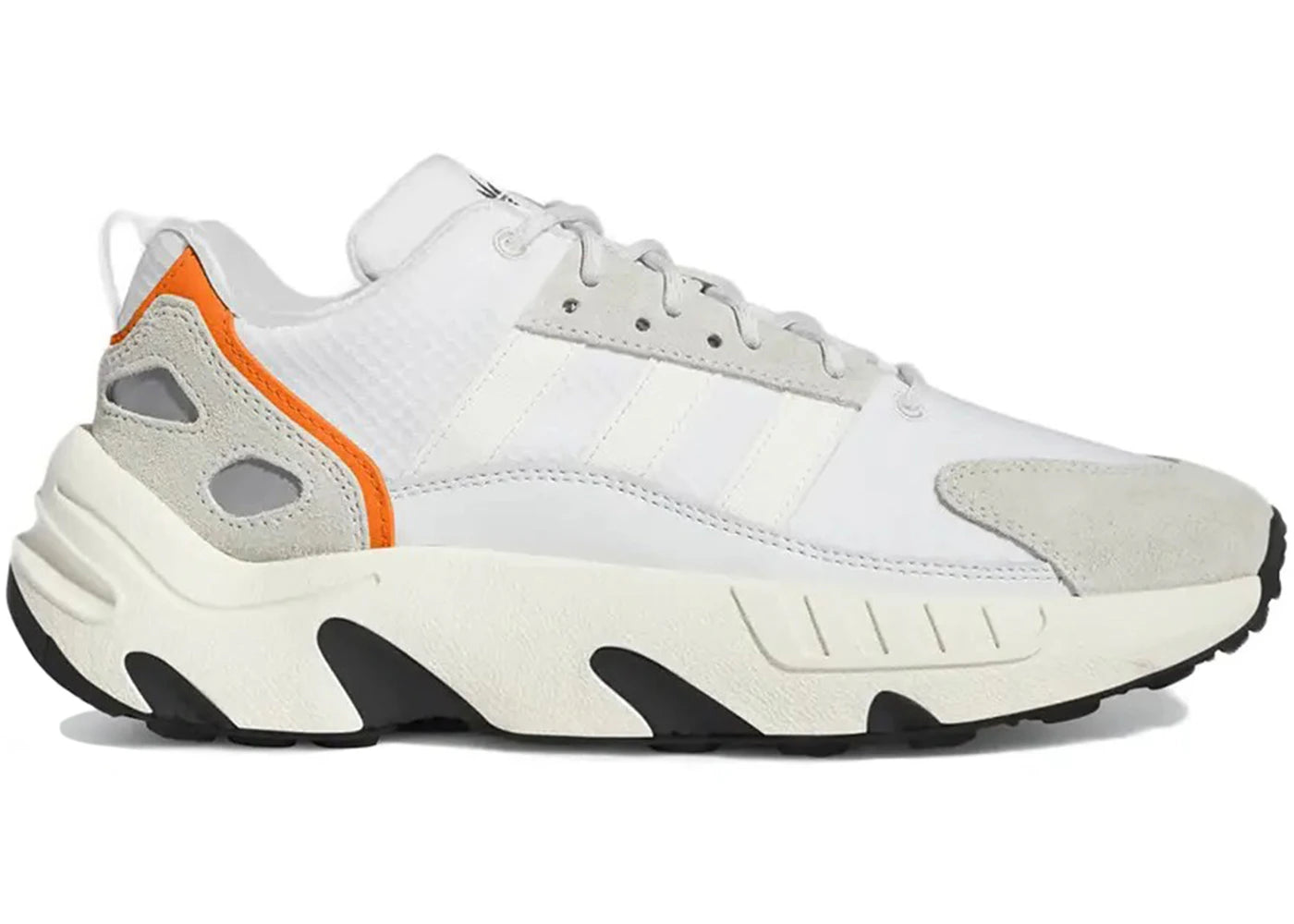 adidas ZX 22 Boost Crystal White Solar Orange