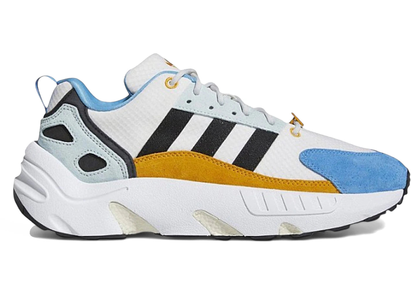 adidas ZX 22 Boost White Pulse Blue Gold