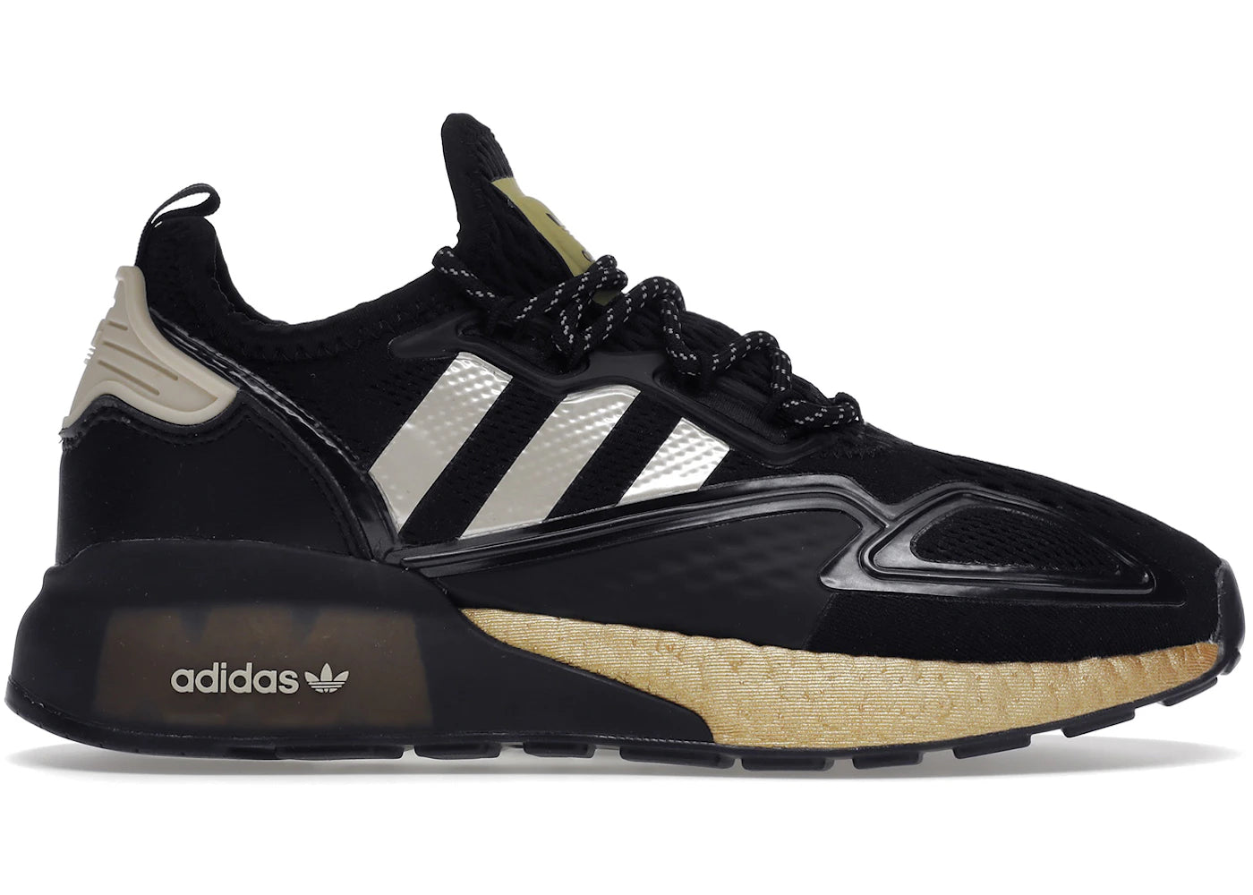 adidas ZX 2K Boost Black Gold Metallic (Women's)