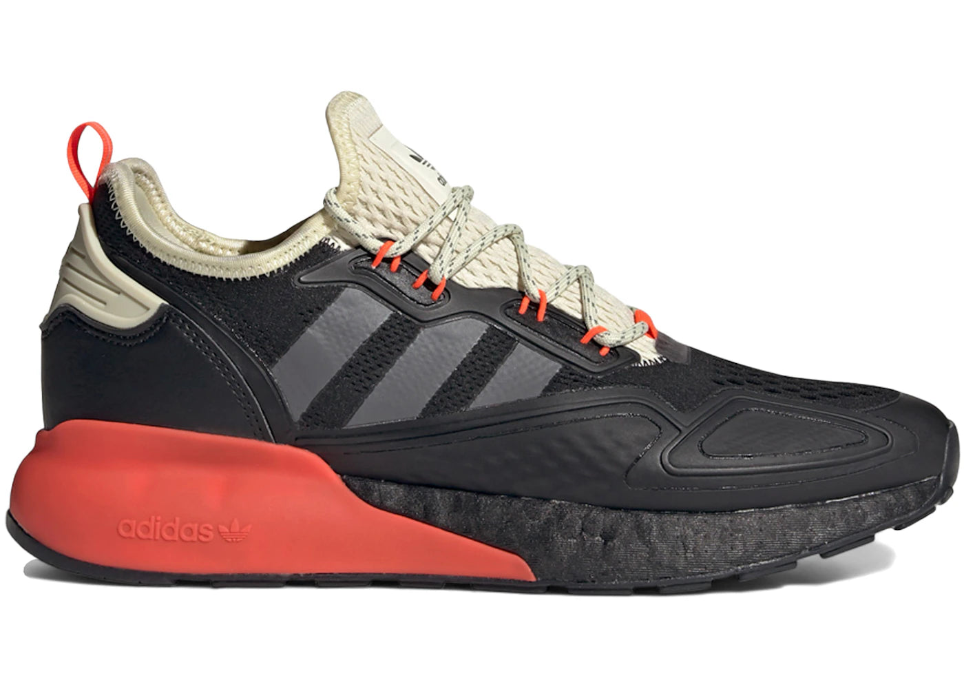 adidas ZX 2K Boost Black Solar Red