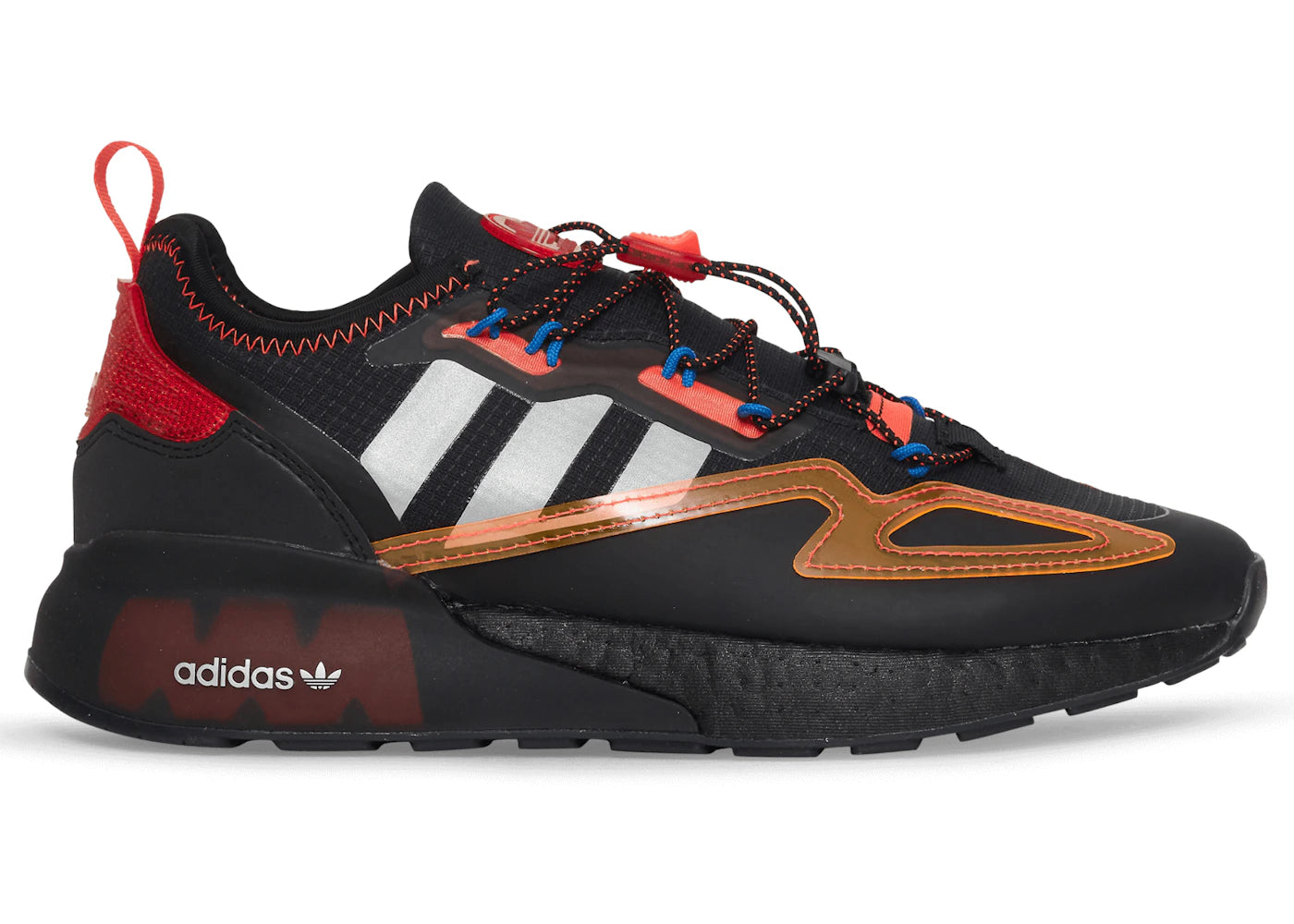 adidas ZX 2K Boost Core Black Solar Red