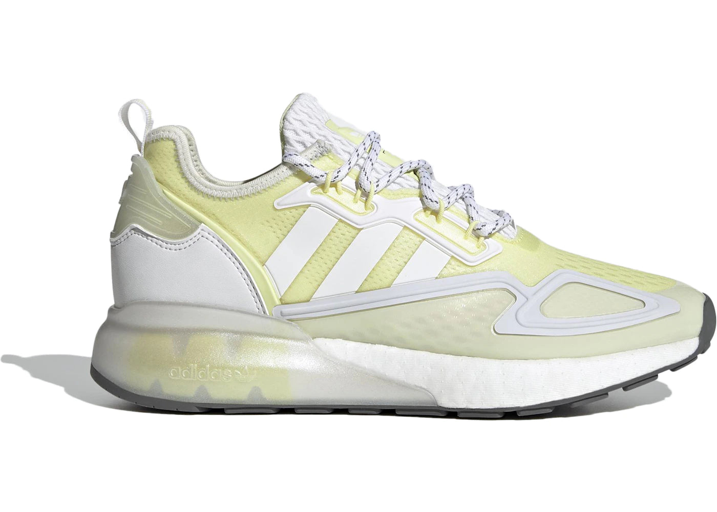 adidas ZX 2K Boost White Yellow Tint (Women's)
