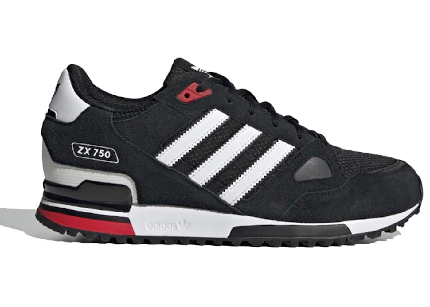 adidas ZX 750 Black White Red