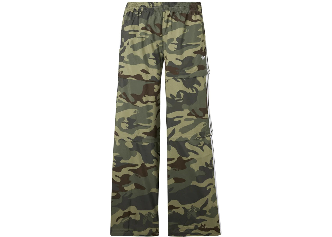 adidas ZipOff Camo Women Cargo Pants Orbit Green