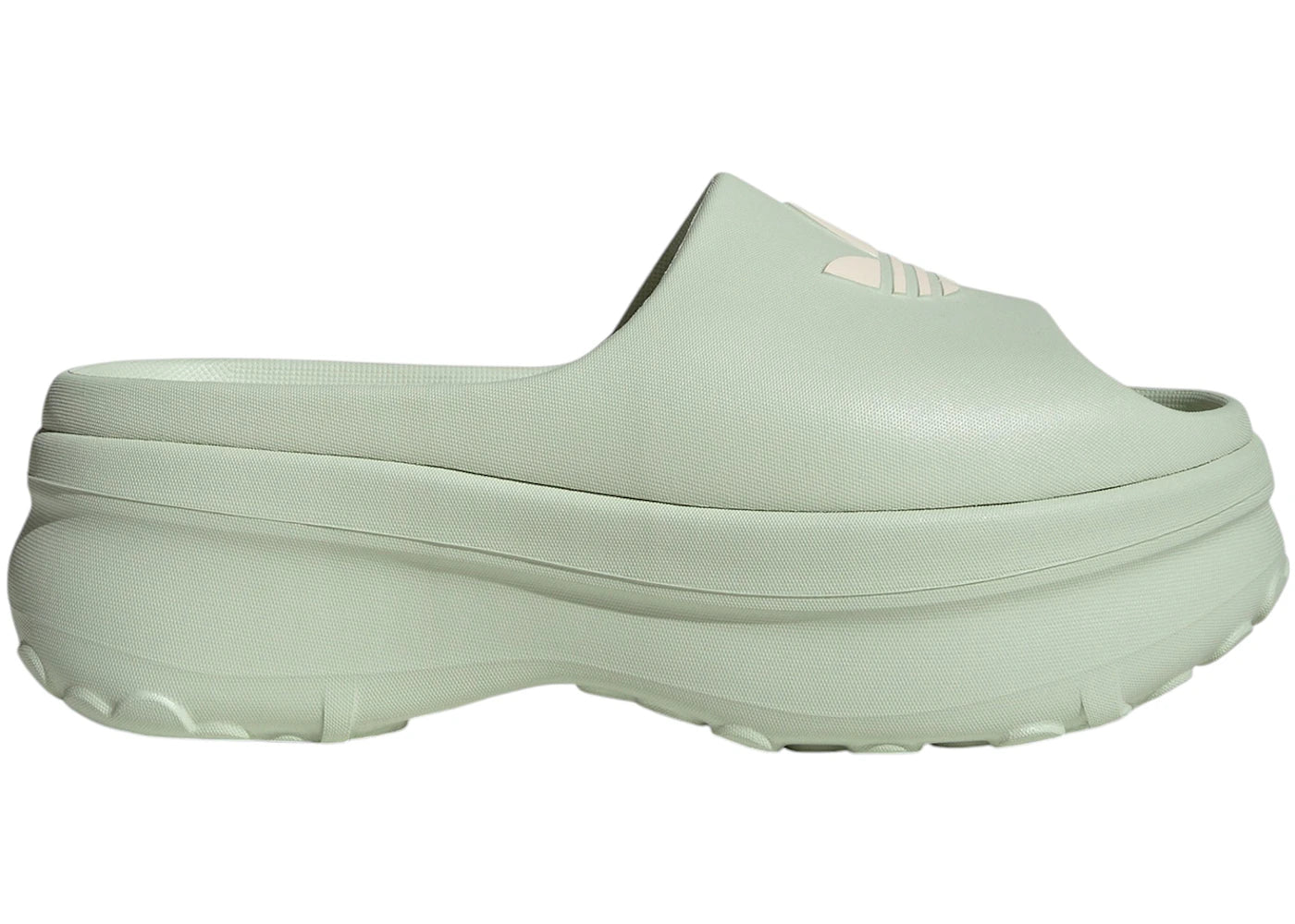 adidas adiFOM Stan Slides Linen Green Wonder White (Women's)