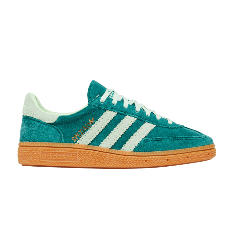 adidas Handball Spezial Collegiate Green Semi Green Spark (Women's) - Side Kicks