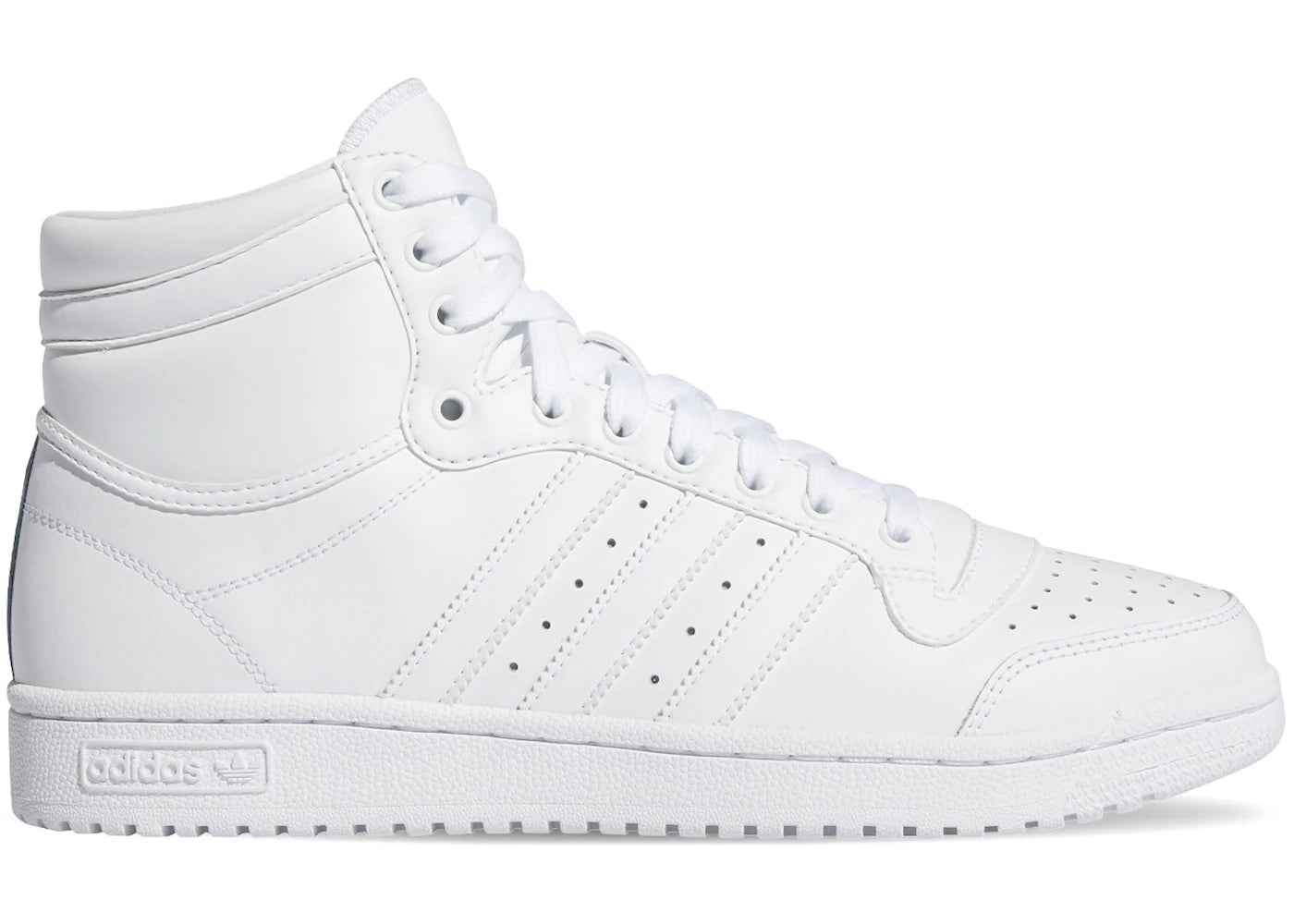 adidas Top Ten Hi Triple White
