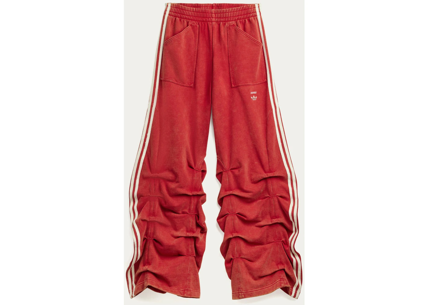 adidas x Avavav Pleated Track Ruched Pants Powerred