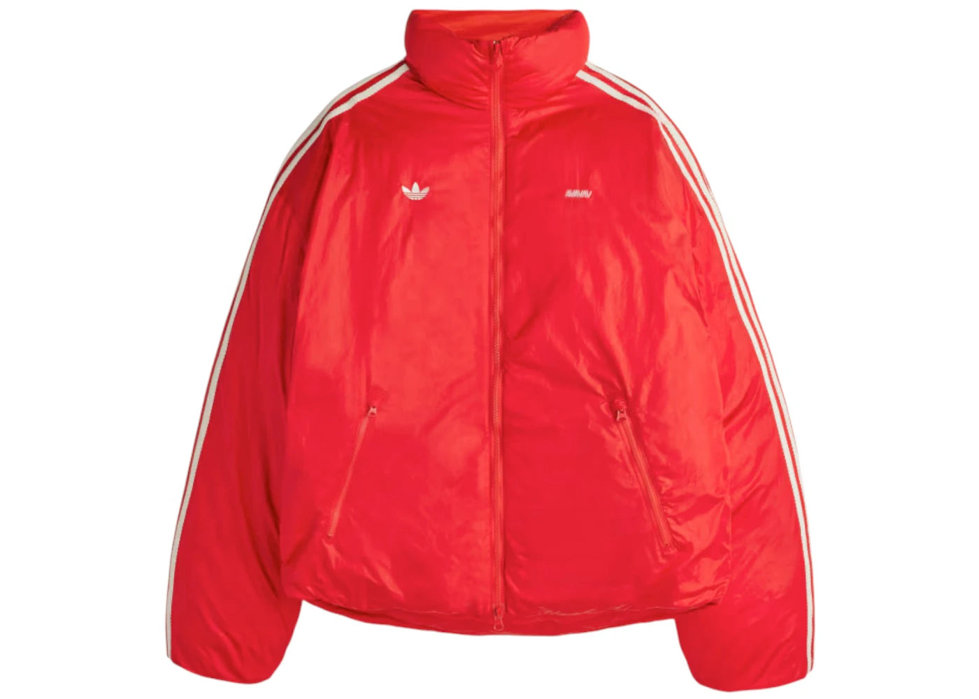 adidas x Avavav Puffer Jacket Scarlet Red