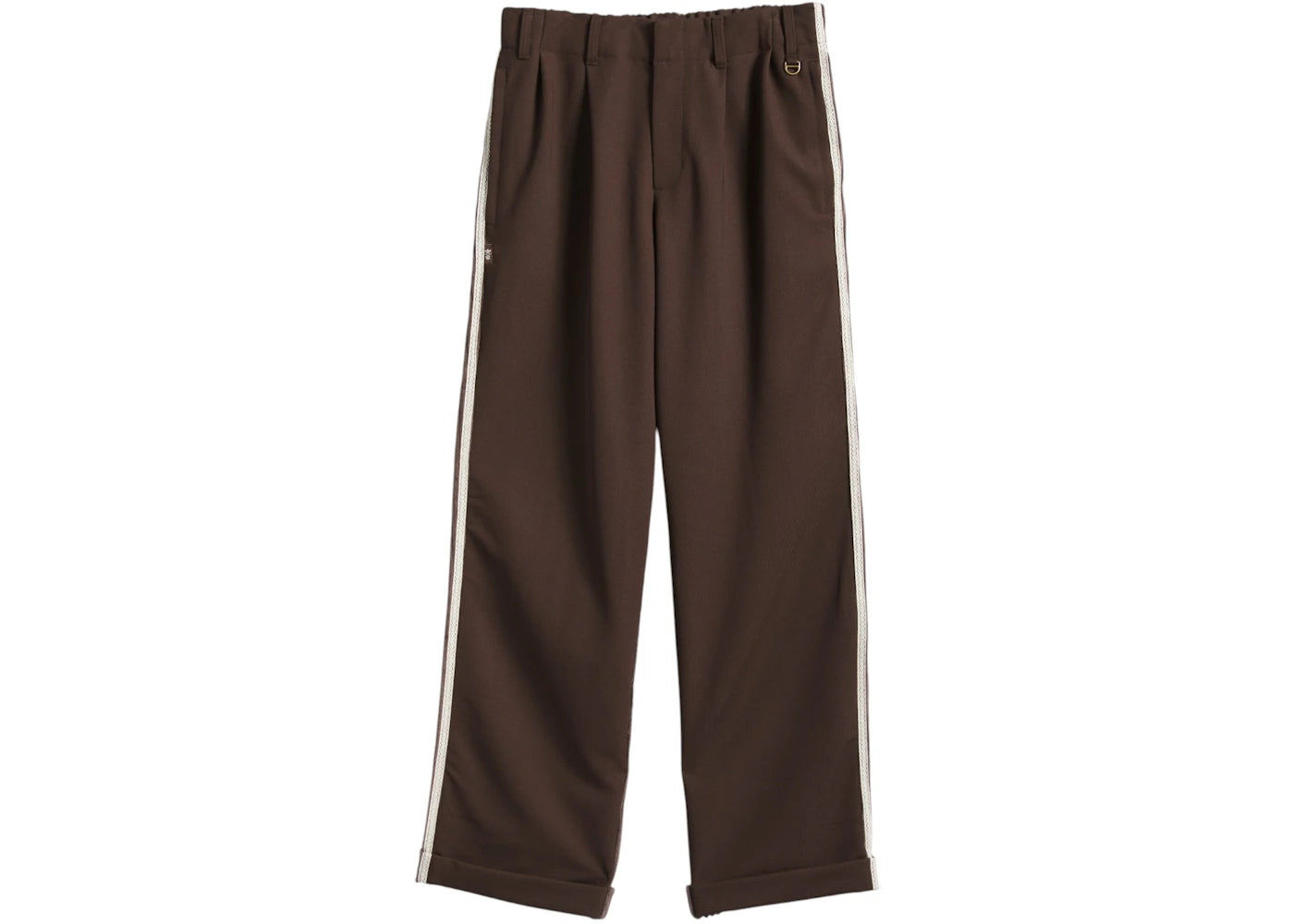 adidas x CLOT Edison Chen Sports Pants Dark Brown