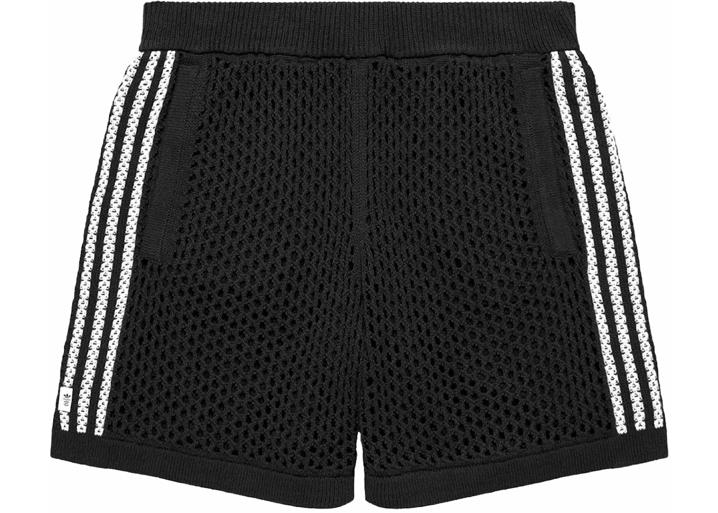 adidas x Edison Chen Crochet Shorts Charcoal