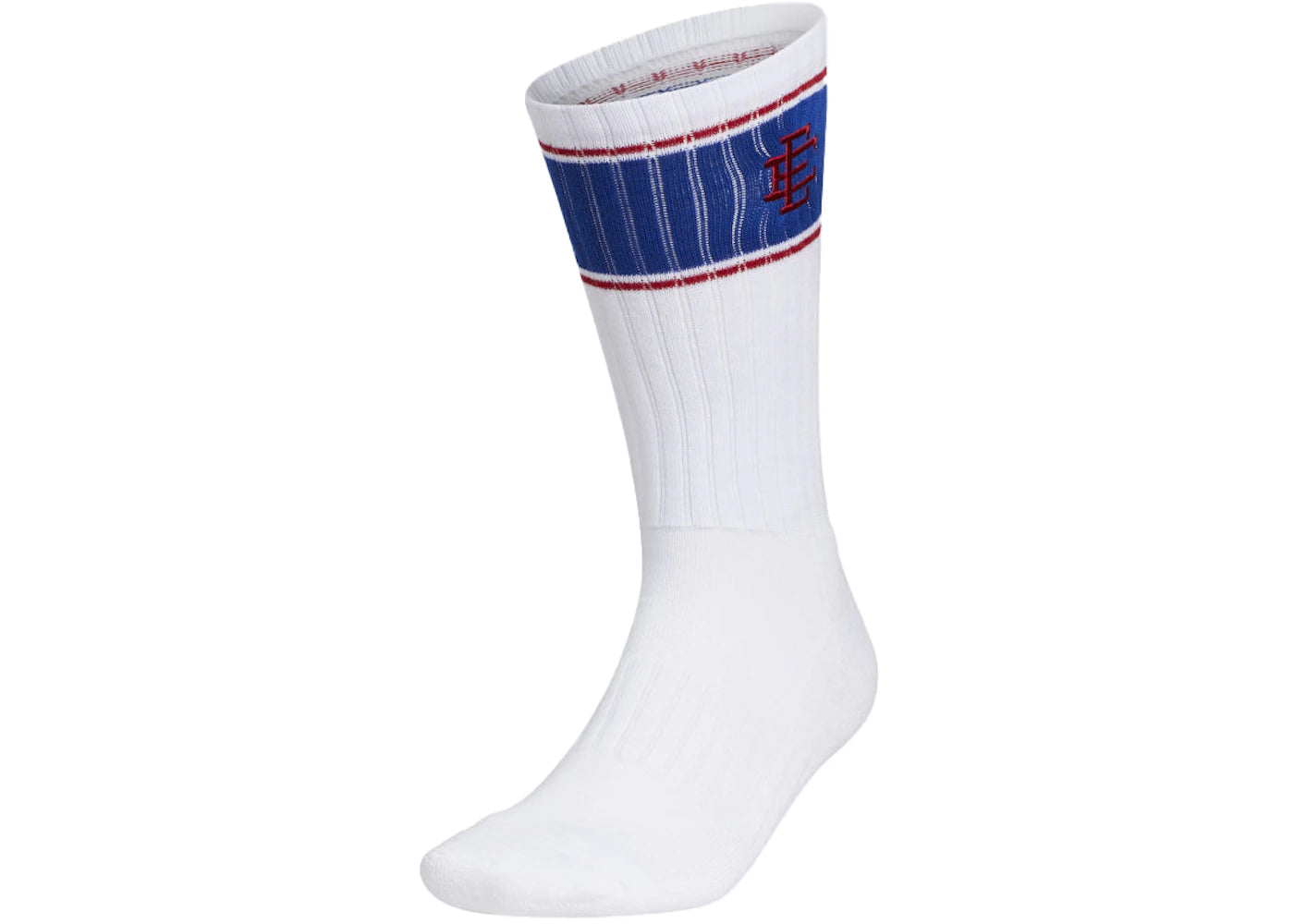 adidas x Eric Emanuel Kansas Midnight Madness Crew Socks White