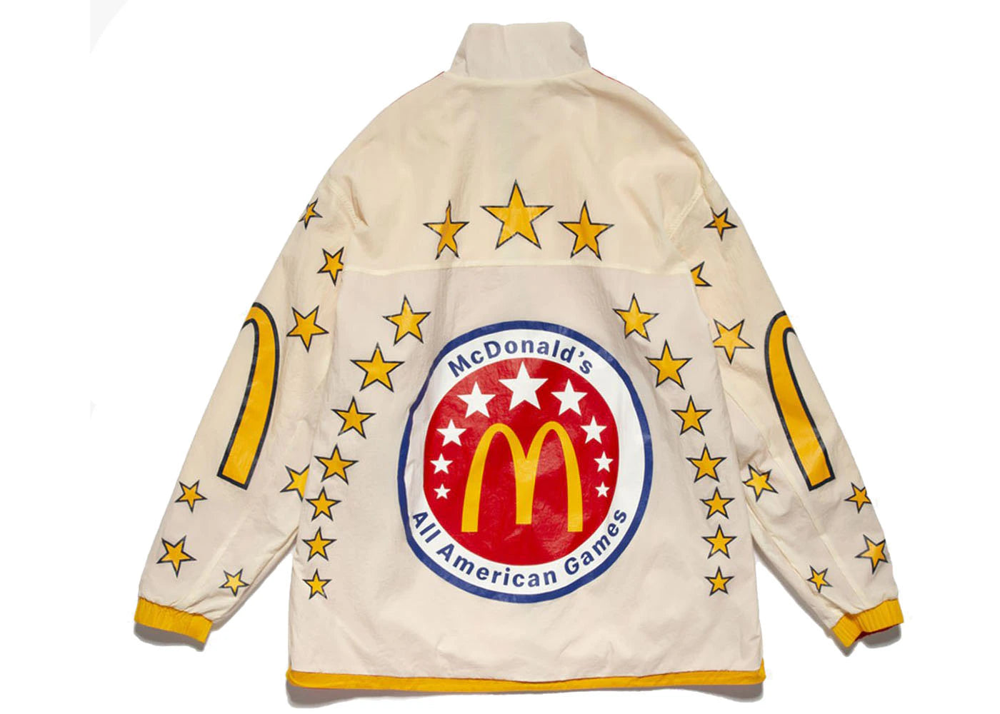 adidas x Eric Emanuel Mcdonald's Reversible Track Jacket White/Gold