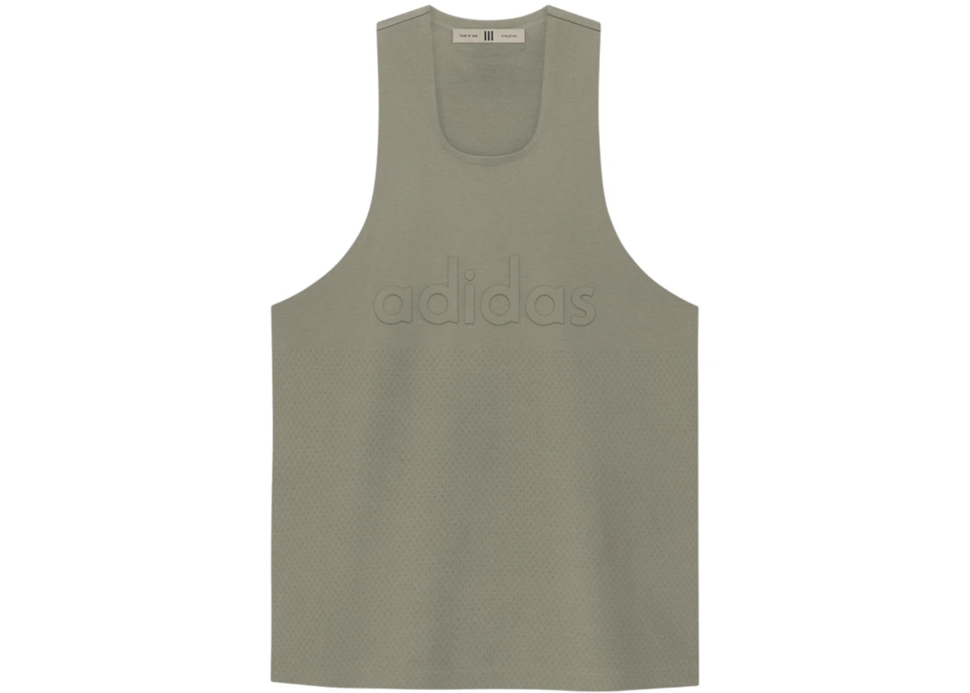 adidas x Fear of God Athletics Crew Neck Tank Top Clay
