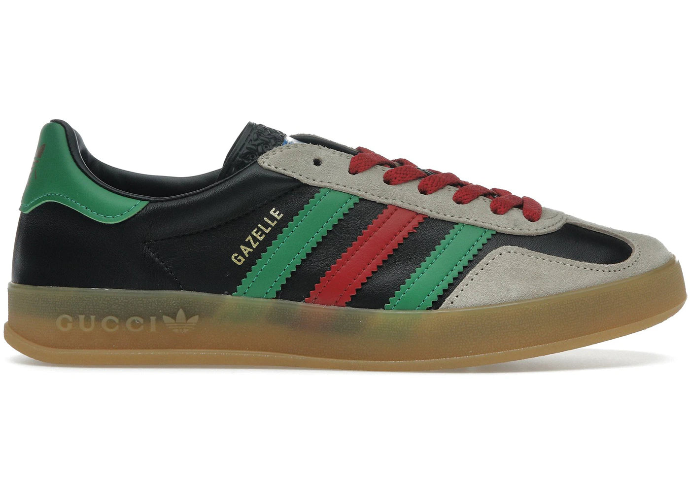 adidas x Gucci Gazelle Black Green Red (Women's)
