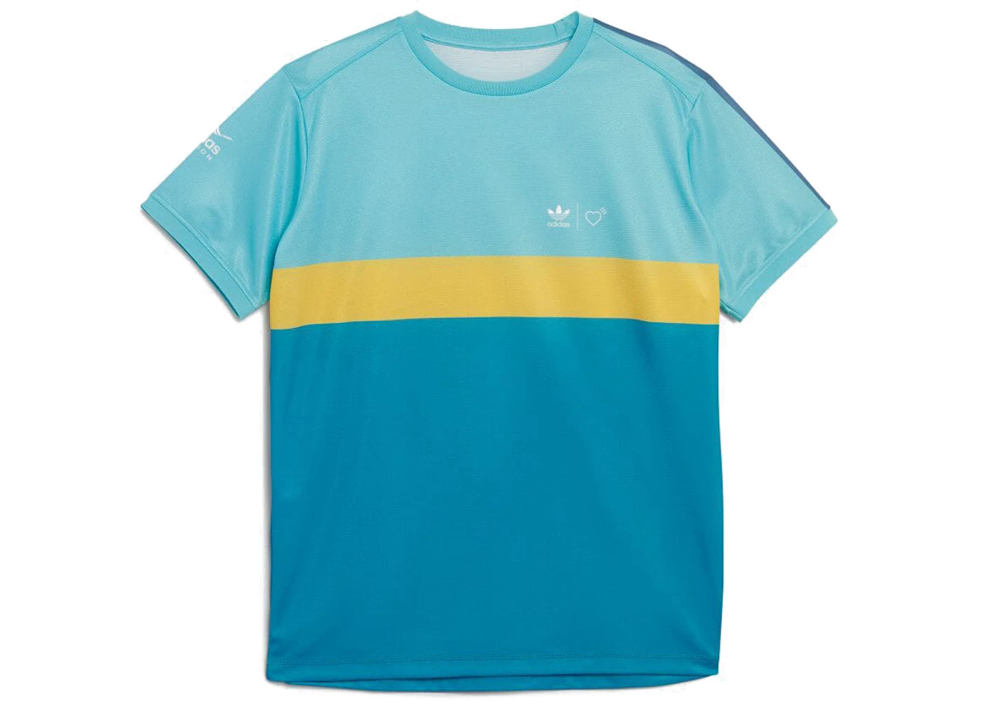 adidas x Human Made Graphic Tee Aqua