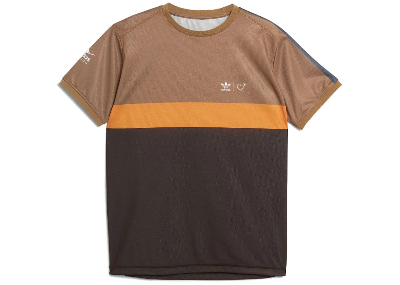 adidas x Human Made Graphic Tee Brown
