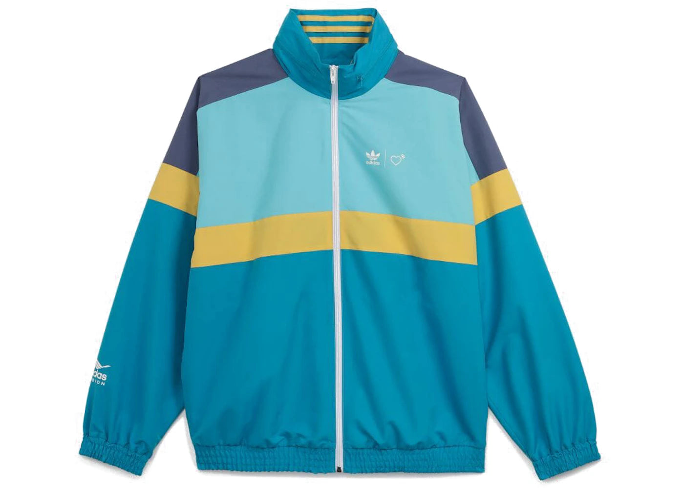 adidas x Human Made Windbreaker Jacket Aqua