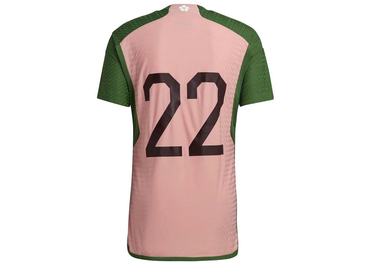 adidas x Nigo Japan National Soccer Team Special Collection Numbered Jersey Wonder Mauve