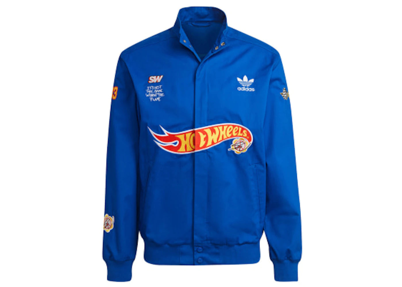 adidas x Sean Wotherspoon x Hot Wheels Race Jacket Blue/Power Blue