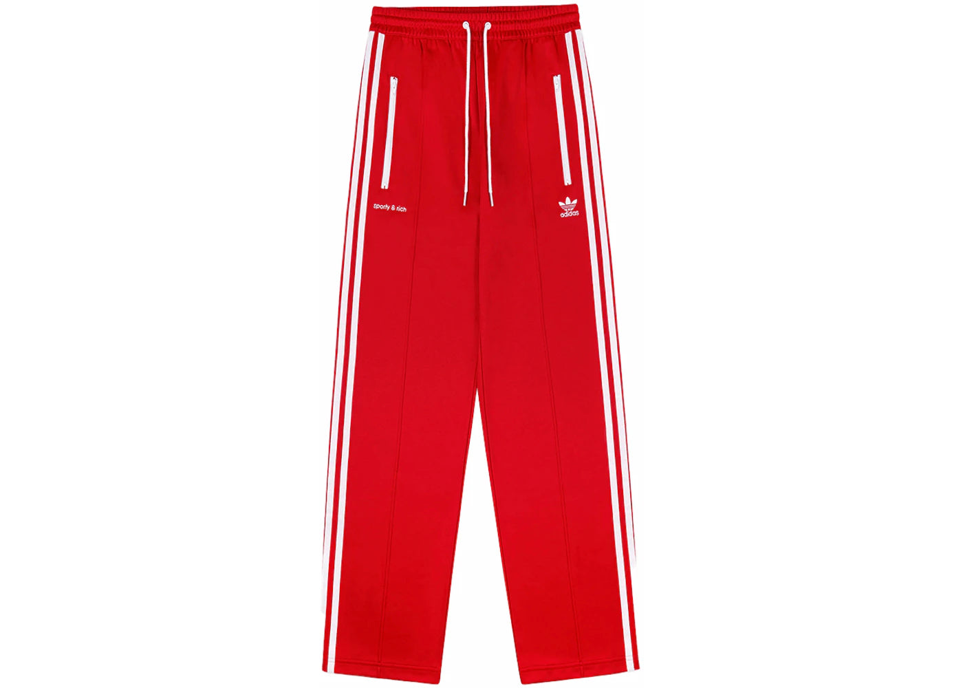 adidas x Sporty & Rich Track Pants Sports Red/White