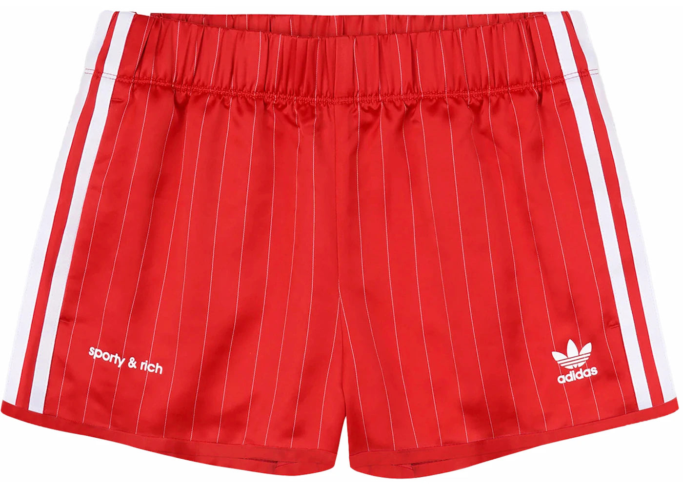 adidas x Sporty & Rich Track Short Sports Red/White