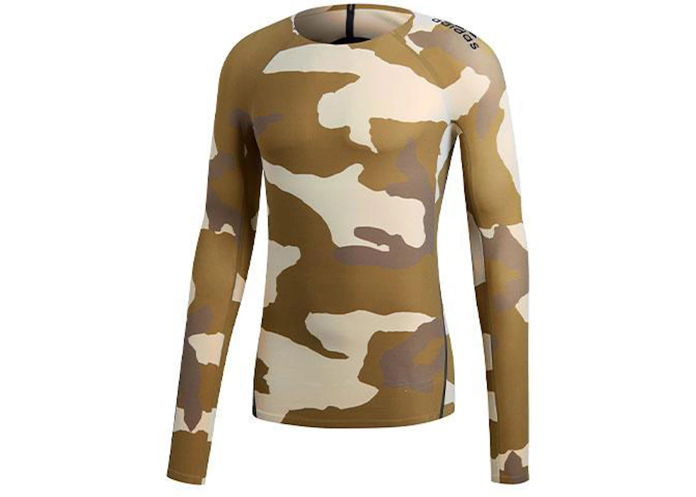 adidas x Undefeated Alphaskin 360 1/1 Tee Tan/Dune
