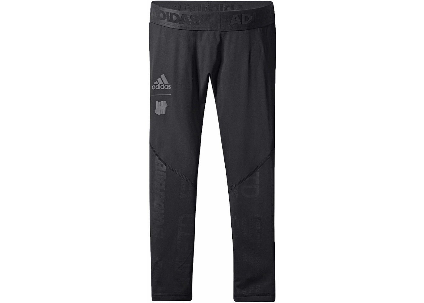 adidas x Undefeated Alphaskin Tech 3/4 Tights Black